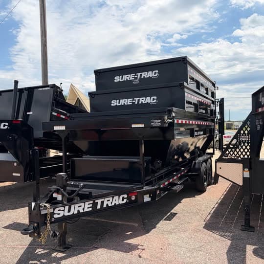 2026 SureTrac drum rolloff trailer — photo 1