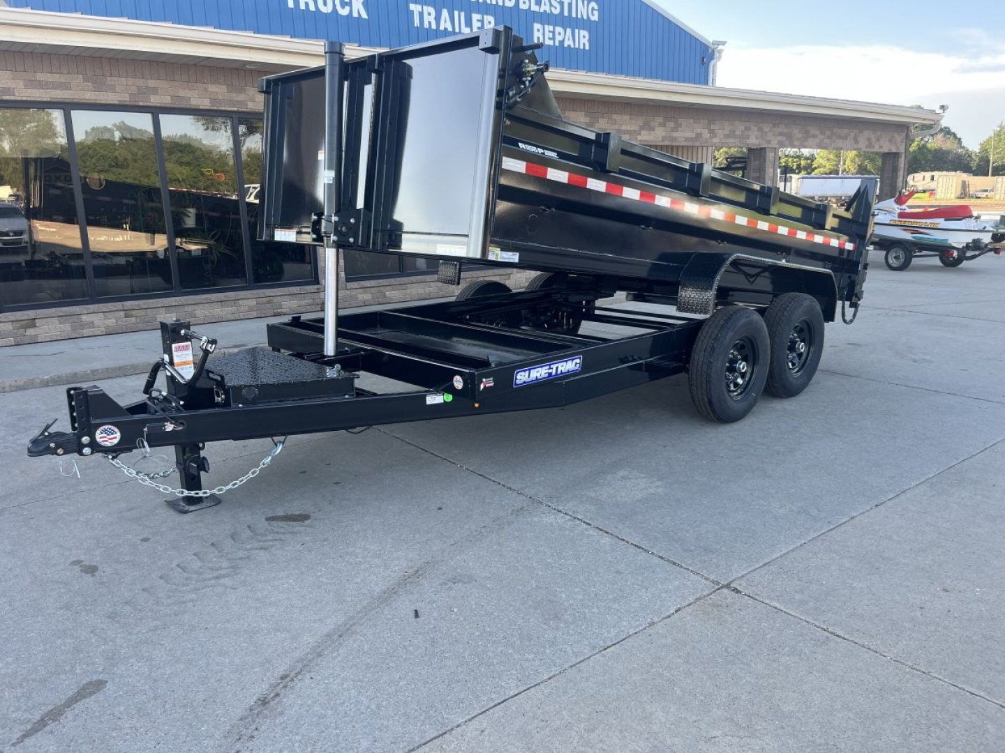2025 Sure-Trac 14ft Dump Trailer
